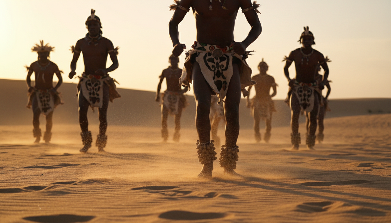 Lancement de marque Danse traditionnelle Zulu